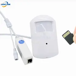 HQCAM POE TF слот 720 P 960 1080 пир стиль Крытый Onvif Мини IP камера Невидимый Surveilence мониторы Camhi