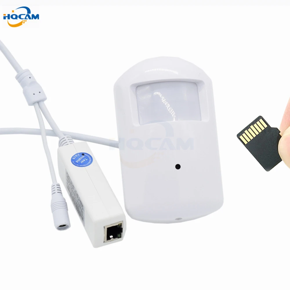 HQCAM POE TF слот 720P 960P 1080P PIR стильная внутренняя Onvif Мини IP-камера невидимая