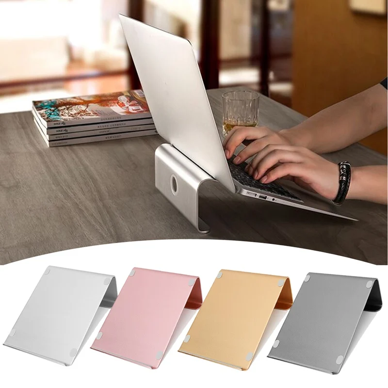 

New Laptop Tablet Stand Holder Dock Aluminum For MacBook Pro Air Protable Laptop Stand Lapdesk Cooling For 11-17inch Notebook