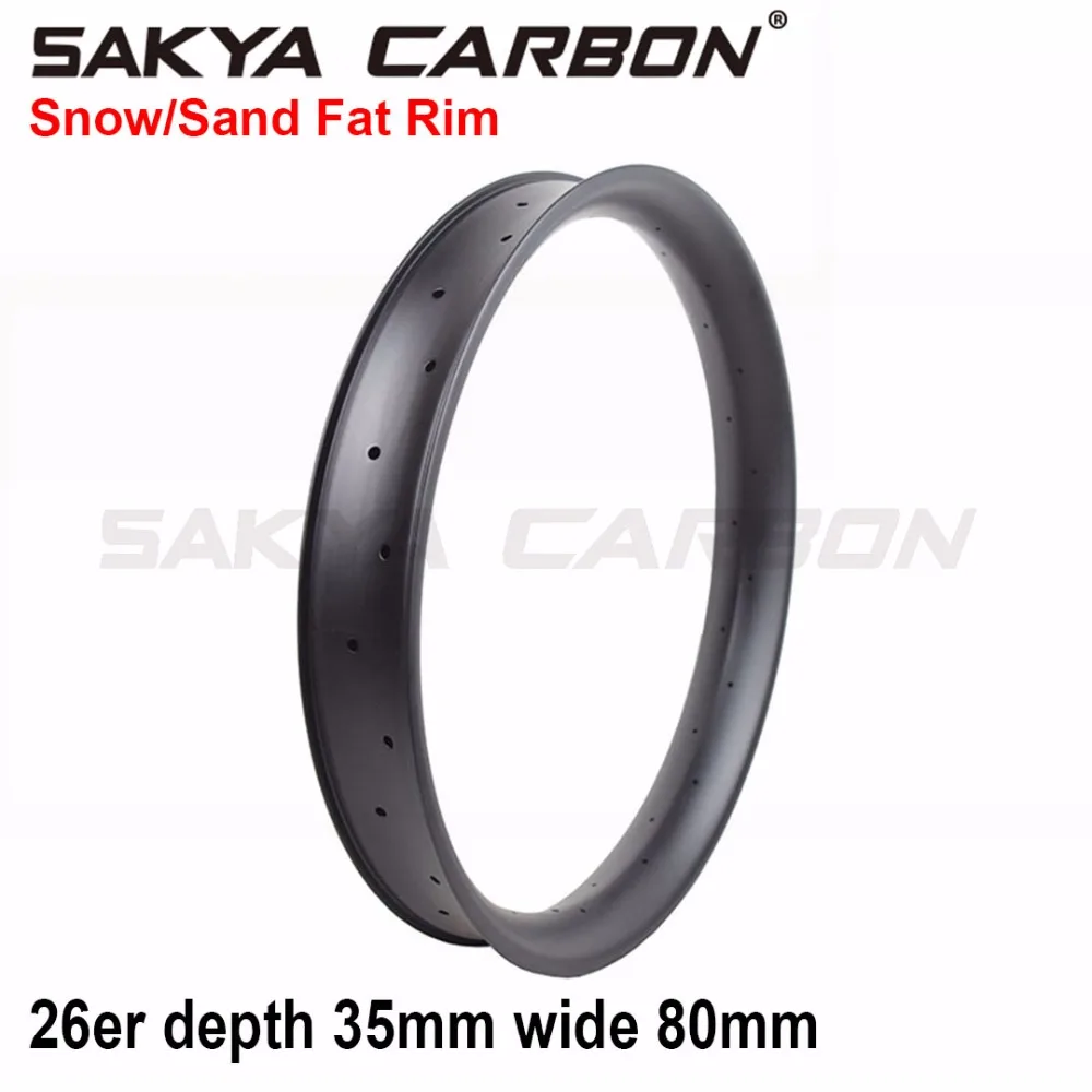 80mm fat bike rims