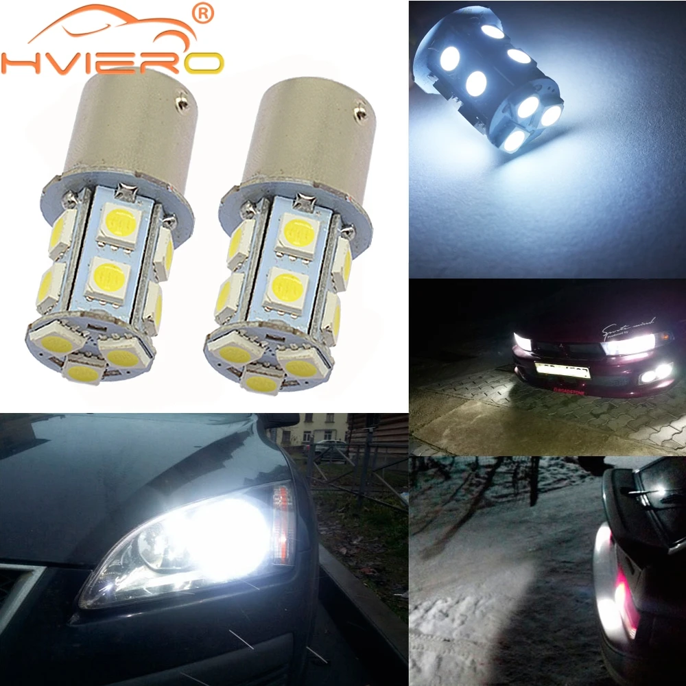 2X1156 BA15S P21W 13SMD 5050 белые синие красные Автомобильные светодиодные задние поворотные сигнальные лампы, тормозные задние лампы, автомобильные парковочные лампы заднего хода, DC 12 В