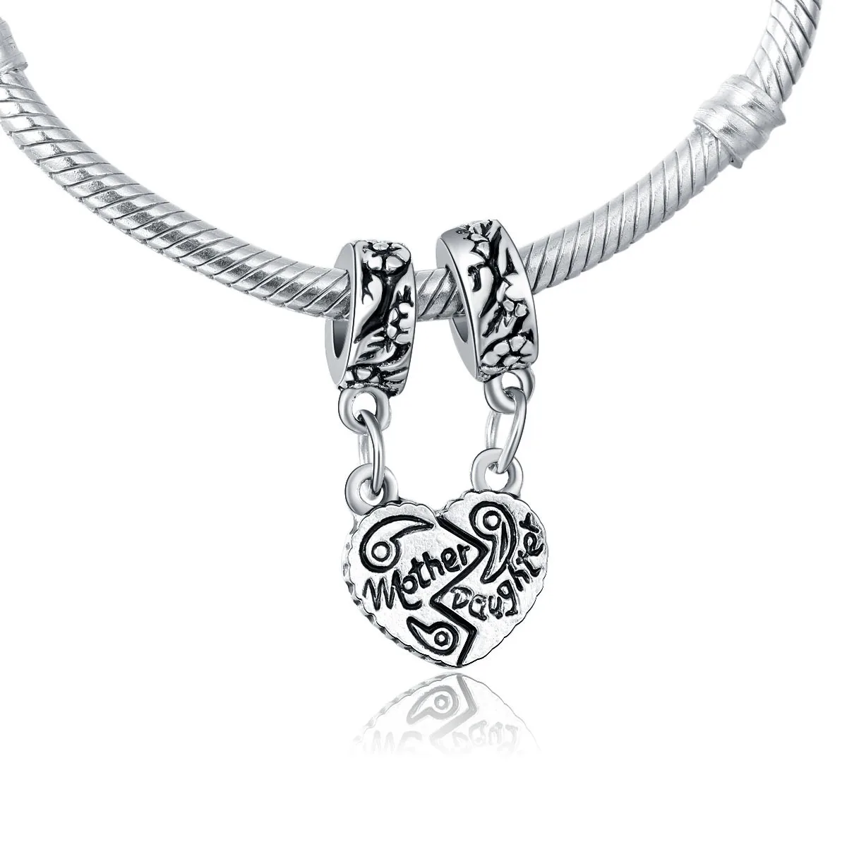 Подвески бусины в форме сердца для Pandora подвески оригинальные ювелирные изделия