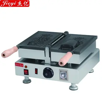 

110V 220V 1pcs Fish Shaped Bread Machine Non-stick Korean Ice Cream Taiyaki Making Machine Commercial Fish Waffle Maker
