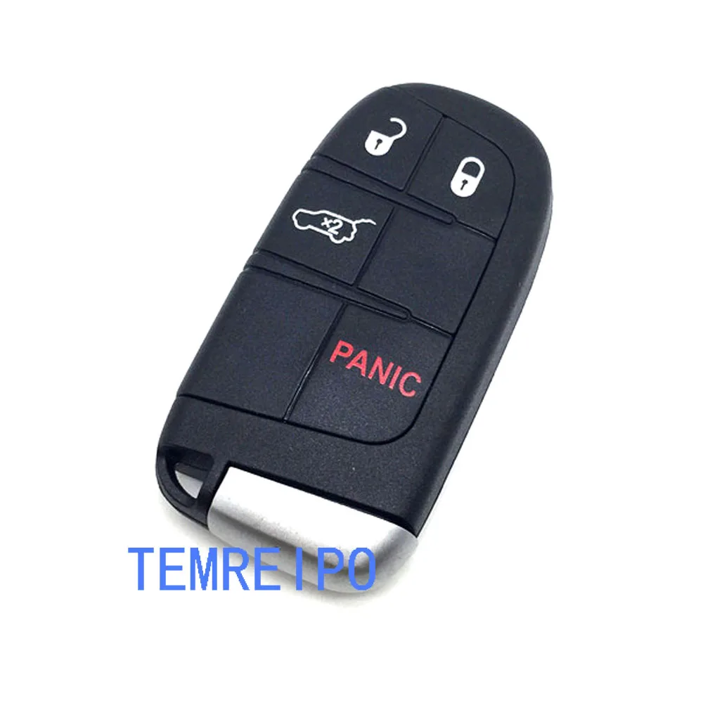 Сменный Футляр для ключей chrysler smart key cover remote control shell 4 кнопки fob|cover for|cover coverscovers for car