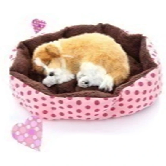 

Dot Pet Bed Dog Couch Lovely Comfortable Cat Dog Bed Cushion Mat Kennel Sleeping Bag House Color:pink /blue/yellow /Rose Red