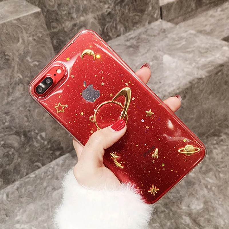 Планет цвета: прозрачный черный чехол для IPhone6/6S/6Plus/iPhone7/7plus/iPhone8/8Plus/X/XS/iPhoneXR/iPhoneXS MAX