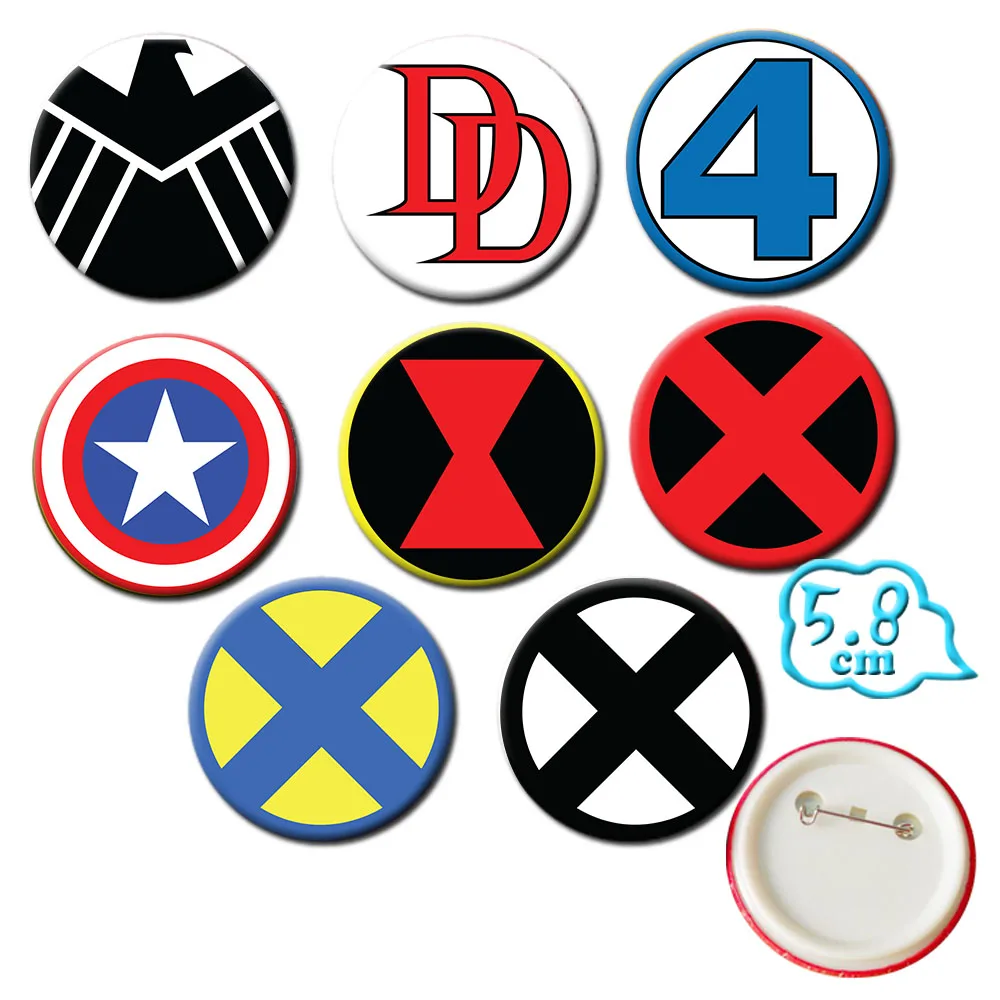 8pcs set marvel avengers
