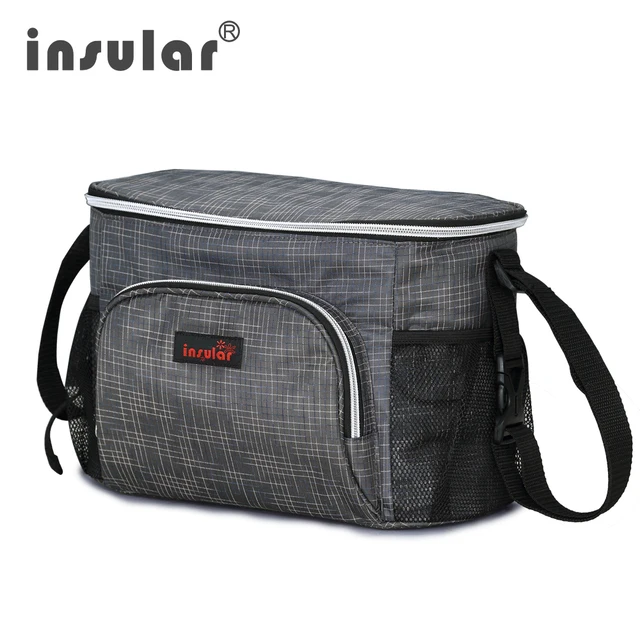 New Style Insular Waterproof Baby Diaper Bag Messenger Mommy New Style Insular Waterproof Baby Diaper Bag Messenger Mommy Thermal Insulation Stroller Bags