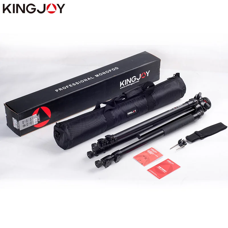 KINGJOY официальный F1207R боковой штатив из углеродного волокна с откидным замком