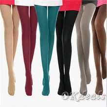 НОВЫЙ Красота Девушки Женщин Весна Осень Непрозрачный Footed Tight Sexy Колготки Гетры
