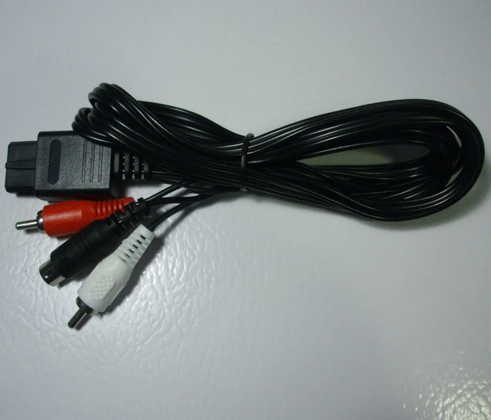The best S video cable for Nintendo SNES, for N64, Game Cube. Svideo