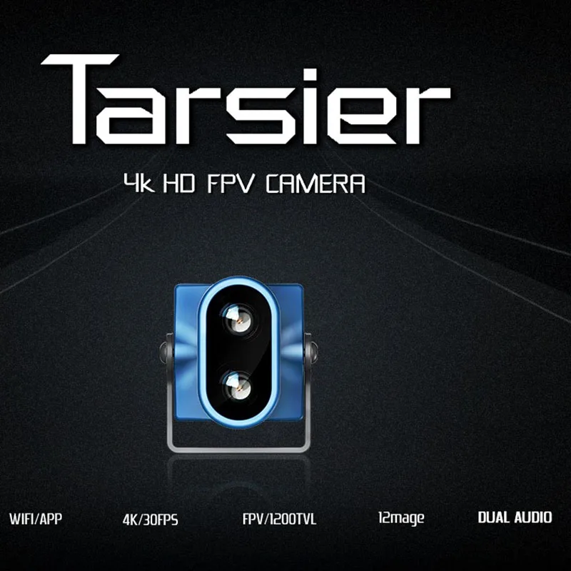 

Pre-sale 4K FPV camera caddx dual-camera dual-lens crossing machine HD card recording tarsier tarsier