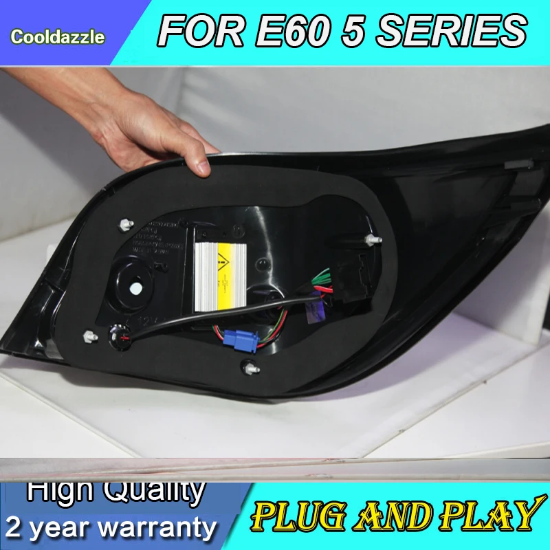 Автомобиль StylingFor BMW E60 5 серии 520i 523i 525i 528i 530i светодиодный задний фонарь парковка