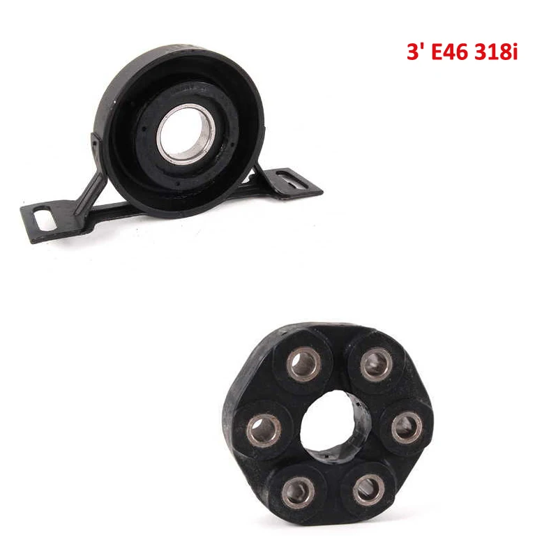 

original Eustein universal joint and Center Mount For vehicles with Automatic transmission 26111227410 26121226731 one set