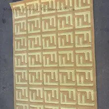 Высокое качество акриловый бренд ковер золотой бежевый спальня гостиная ручной резной удобный FF ковер. Возможность выбора цвета/размеры