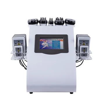 

2019 newest portable 6in1 Lipo Laser+ Cavitation+RF+Vacuum/ RF 40K Cavitation Vacuum Lipolaser Slimming body weight loss Machine