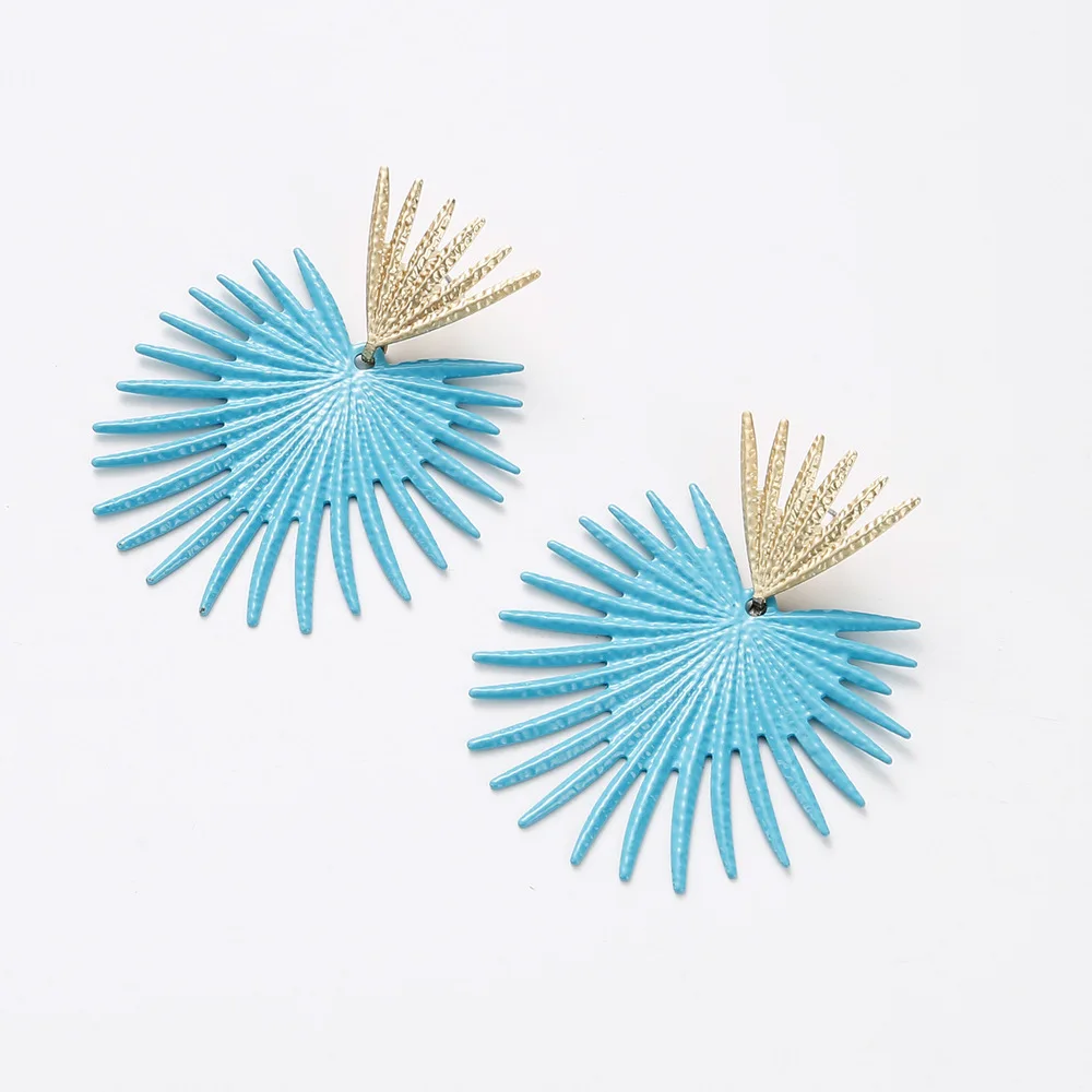 

XEEWOOX New Women Summer Holiday 4Colors Coral Seaweed Charm Drop Dangle Earrings Bohemian Fashion Statement Earring Accessories