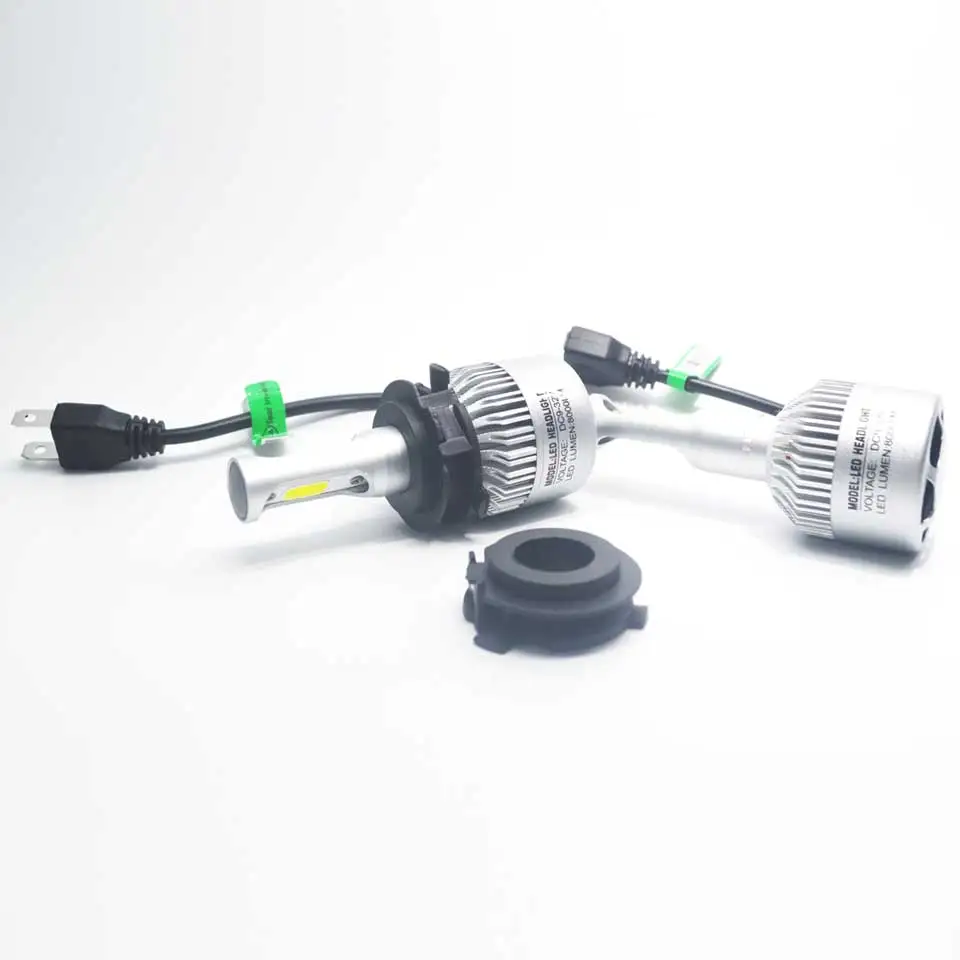 H7 LED Headlight Bulbs Adapter Base Holder For Kia K4 K5 Sorento Hyundai Veloster Coupe Sonata 9 Grand SantaFe 4