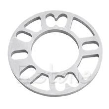 Универсальный алюминиевый сплав 10 мм прокладки колеса панель прокладок 4/5 шпильки подходят WS-100