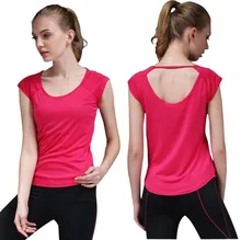 Quick Dry Breathable Sleeveless Fitness T-Shirts Yoga Shirt Women Gym Vest Workout Tops Sports T-Shirt Female Sportswear Clothes