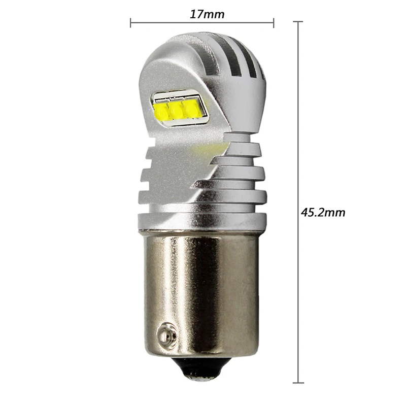 Viewi 2X P21W 1156 BA15S 1157 BAY15D canbus грузовик автомобиль светодиодные лампочки 12 v 24 30 W