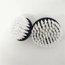 2 шт. щетка для чистки мощность скраб-щетка Чистая щетка используется на электрической дрели для ковер на диван кожа пластик деревянный