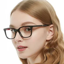 Женская черная оправа для очков при близорукости дальнозоркости оптическая оправа для очков Nerd прозрачная коробка для очков подарок для родителей Маре AZZURO W-CARAZ