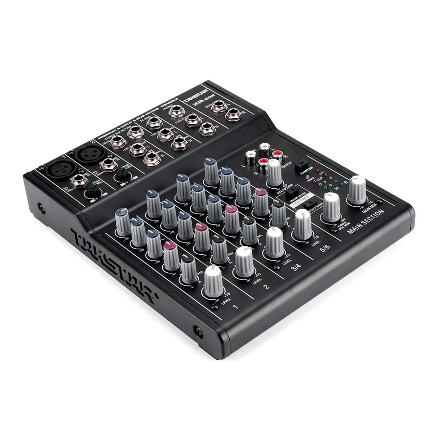 Takstar XR 208 микшерная консоль цифровой миксер Премиум 8 вход 2 шина используется для