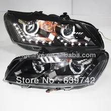 Североамериканская версия Passat B7 с Ангельские глазки светодиодный налобный фонарь 2012-2013 год TLZV2