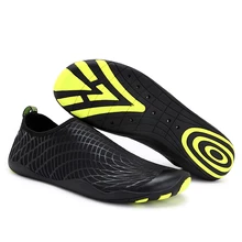 Быстросохнущие Летние Водные кроссовки для унисекс размера плюс, дышащая акваобувь, защищающая кожу, Пляжная прогулочная обувь для плавания и подводного плавания