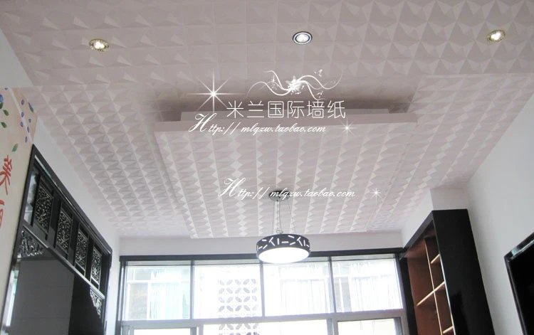 Luxury Modern 3D Waterproof White Diamond Top Ceiling Vinyl PVC Wallpaper Roll Living Room Bedroom Home Decor Murals Wall Paper Luxury Modern 3D Waterproof White Diamond Top Ceiling Vinyl PVC Wallpaper Roll Living Room Bedroom Home Decor Murals Wall Paper