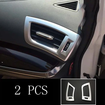 

MONTFORD For Toyota Alphard Vellfire 2016 2017 2018 ABS Matte Dashboard Side Front console Air Vent Cover Stickers Car Styling