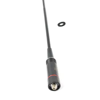 

10PCS HYS-772 SMA-Female Antenna VHF/UHF Dual Band Soft Whip Aerial 144MHz&435MHz two way radio Antenna PUXING PX-777 PX-666