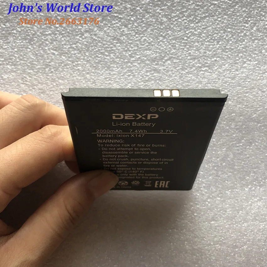 Для батареи DEXP Ixion X 4 7 x147 (UMI X1 Pro / LTJ A25) мобильный телефон Замена литий ионного