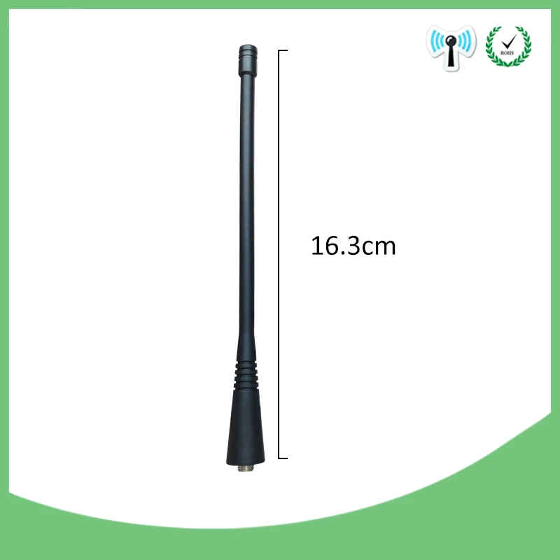 2pcs Walkie Talkie Antenna UHF 400-470Mhz compatible for Motorola NAE6483 GP300 GP340 GP360 GP380 CP200 CP200D HT1250 EP450