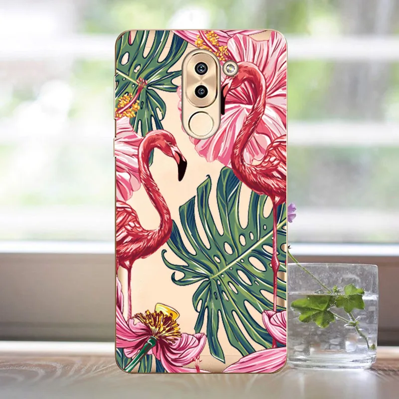 FANATU, мягкий ТПУ чехол для huawei Honor 6X, чехол для Honor 6X Honor6x, силиконовый чехол-бампер, чехол для huawei Honor 6X6 X, милый чехол - Цвет: HLH