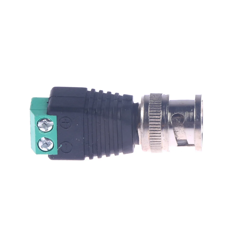 1/2 шт. BNC кабель зеленый мужской Коаксиальный CAT5 в коаксиальный фотоэлемент