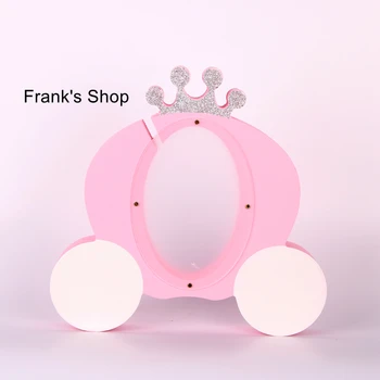 

D Nordic Money Boxes Creative Wooden Crown Piggy Bank Transparent piggy bank Best Birthday Gifts For Kids Room Decoration