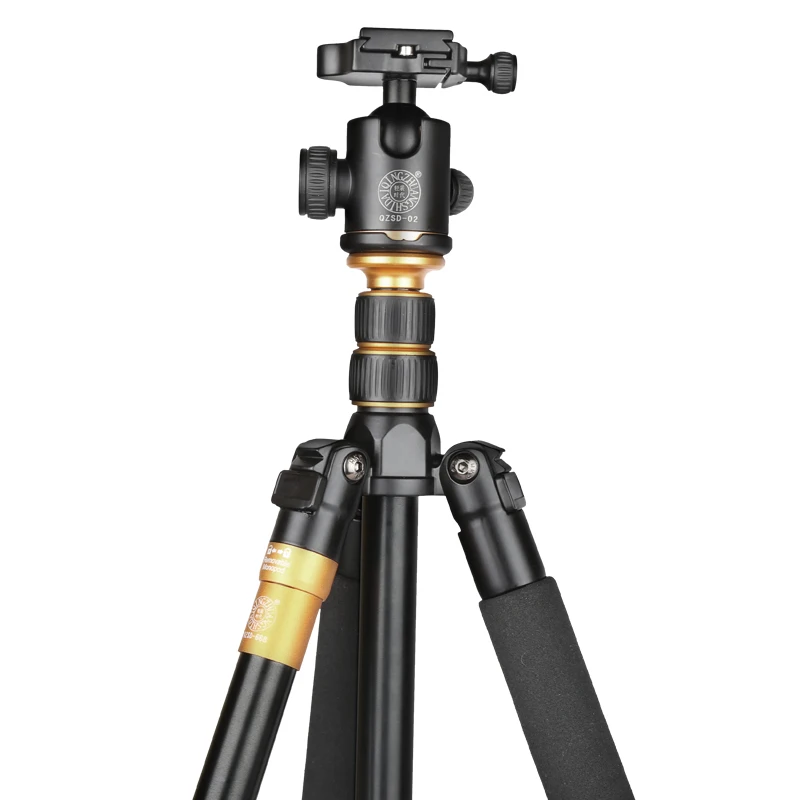 Buy Q668 Professional Photographic Portable Tripod Change Monopod For Digital