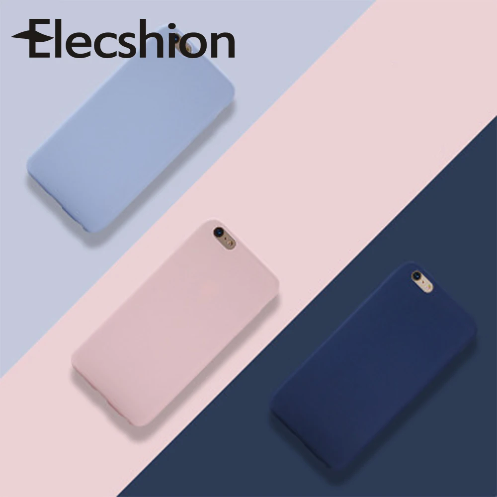 

Soft Silicone Candy Color Case For Oppo F9 F7 F5 K1 R17 F11 Simple Protective Back Cover For Oppo A3 A5 A7 R11 For Realme 3 Pro