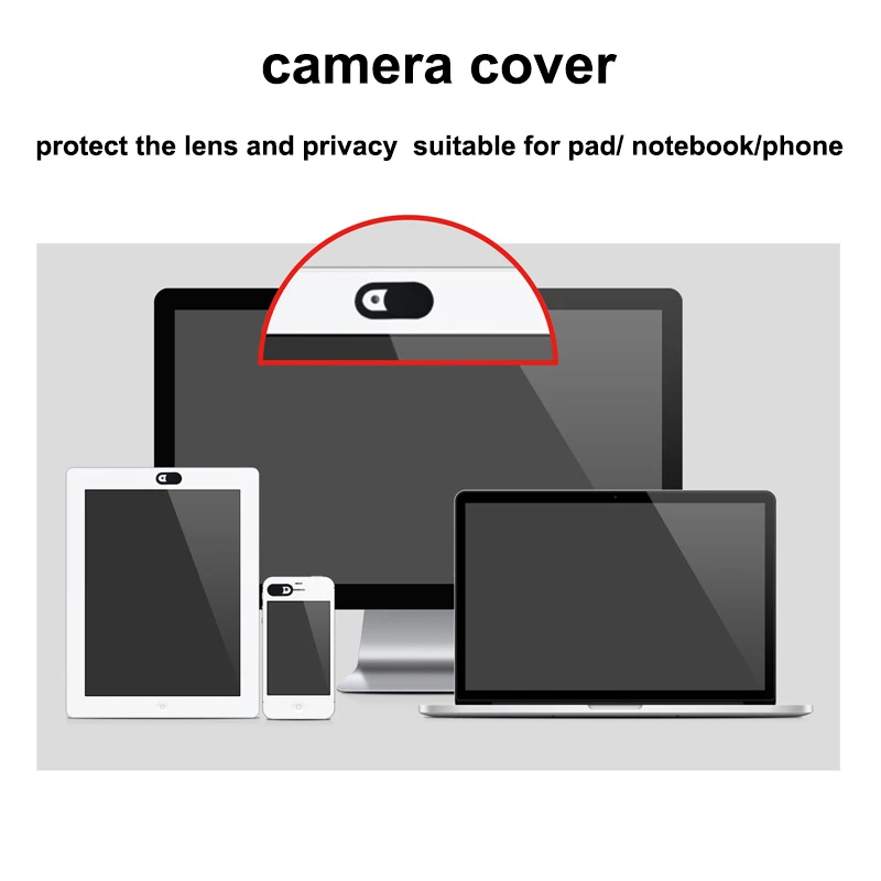 3Pcs Universal cam Lens Cover Privacy Protection Camera Block