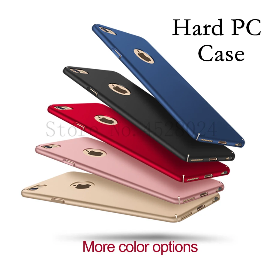 

Black Matte PC Phone Case For iPhone X XR XS Max Ultra Thin Slim Cover For iPhone 7 8 6 6s Plus 10 Protective Hard Cases Shell