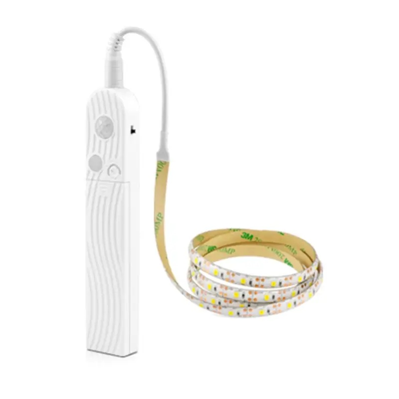 #Best LED Light USB Lamp Strip Tape PIR Montion Sensor Flexible Waterproof Warm White 1m 2m 3m Cabinet Closet Wardrobe Stairs Hallway