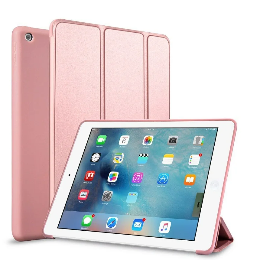 3-Folding Tablet Cover for iPad mini 2 mini 3 Case Smart Flip Stand PVC Soft TPU Cover for iPad mini 1 2 3 Flip Cover 7.9'' (7)