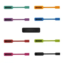 10 шт./лот замена группы магнитного силиконовый застежка клип чехол для fitbit Flex 2 Smart Браслет ремень
