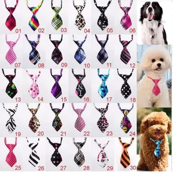 

50pc/lot Big sale Pet Dog puppy Cat Bow Tie Pet Accessories Pet Tie fashion trend essential pet dog tie 30 colors E06