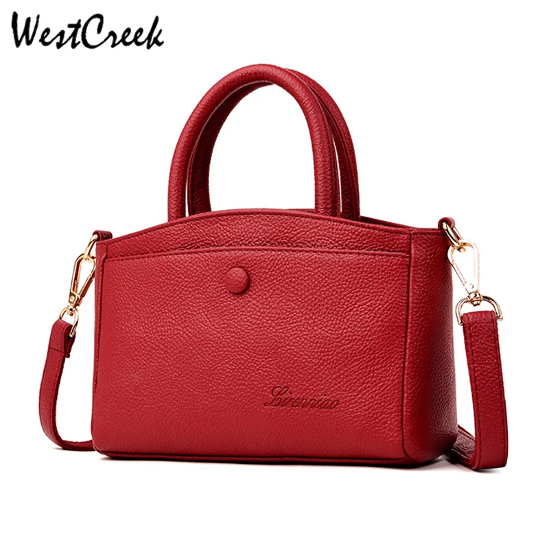 

WESTCREEK Brand Small PU Leather Handbags Female Travel Tote Bag Crossbody Shoulder Bag for Girls Fashion Ladies Hand Bags