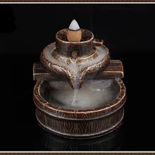 Античная керамическая башня курильница для благовоний коническая курильница для благовоний украшения для благовоний комната в дополнение к вкусу и благовонию