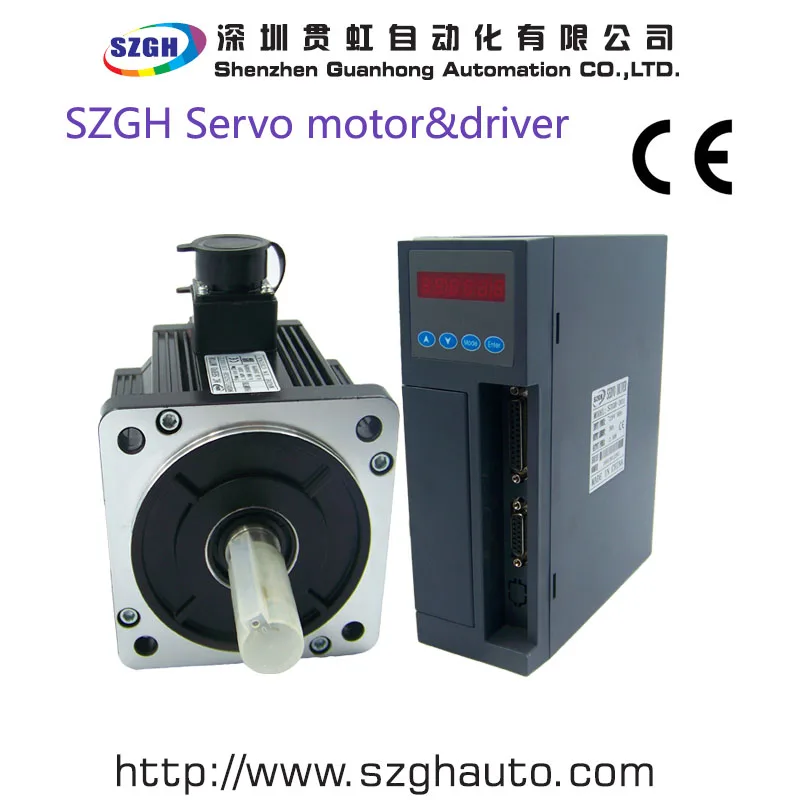 

Total package 7.7Nm 2.0KW AC servo motor+AC servo driver +5 meters cables for cnc controller
