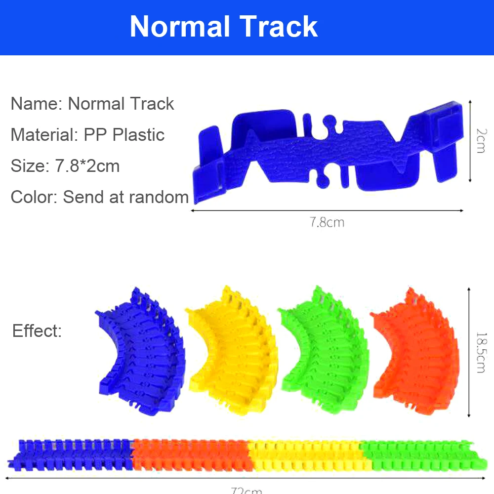 5,5 см магический вагон, игрушечный гоночный трек, автомобиль, сделай сам, универсальные аксессуары для магического трека, развивающие игрушки для детей, подарки для детей